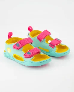 Vegan Airy Eule Sandalen in Grün