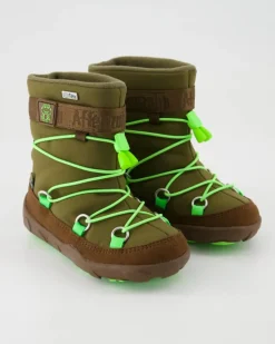 Vegan Snowy Winterschuhe in Grün