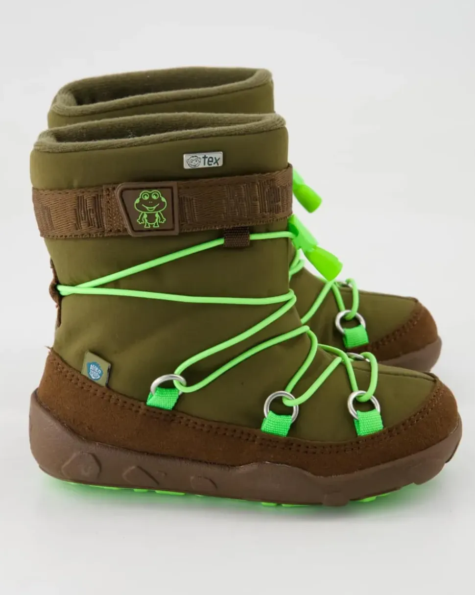 Vegan Snowy Winterschuhe in Grün