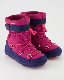 Vegan Snowy Winterstiefel in Lila