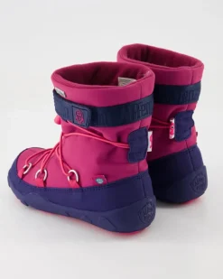 Vegan Snowy Winterstiefel in Lila