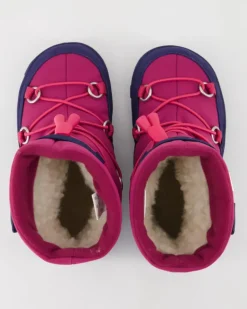 Vegan Snowy Winterstiefel in Lila