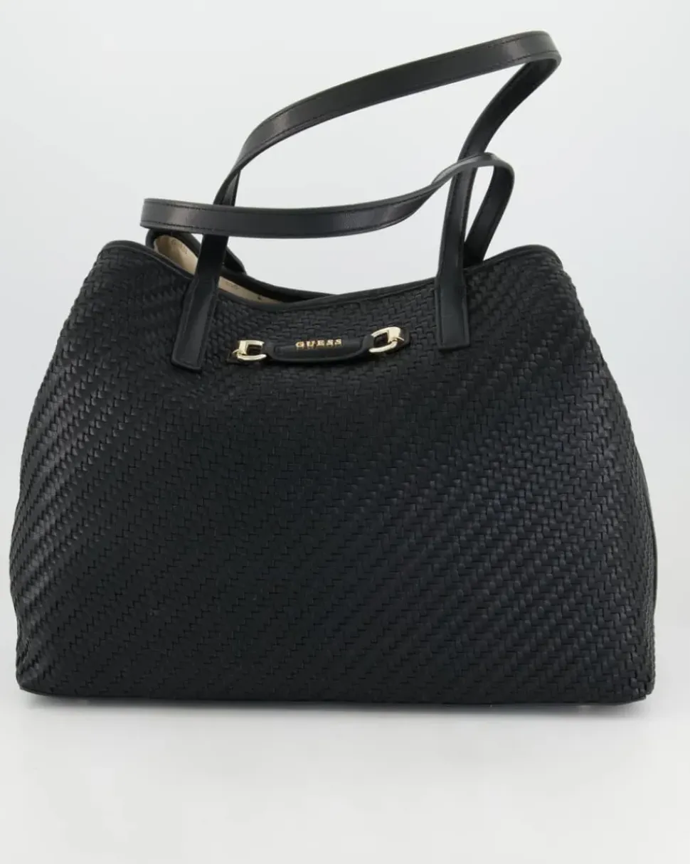 Vikki II Large 2 in 1 Tote Handtasche in Schwarz
