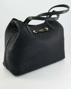 Vikki II Large 2 in 1 Tote Handtasche in Schwarz