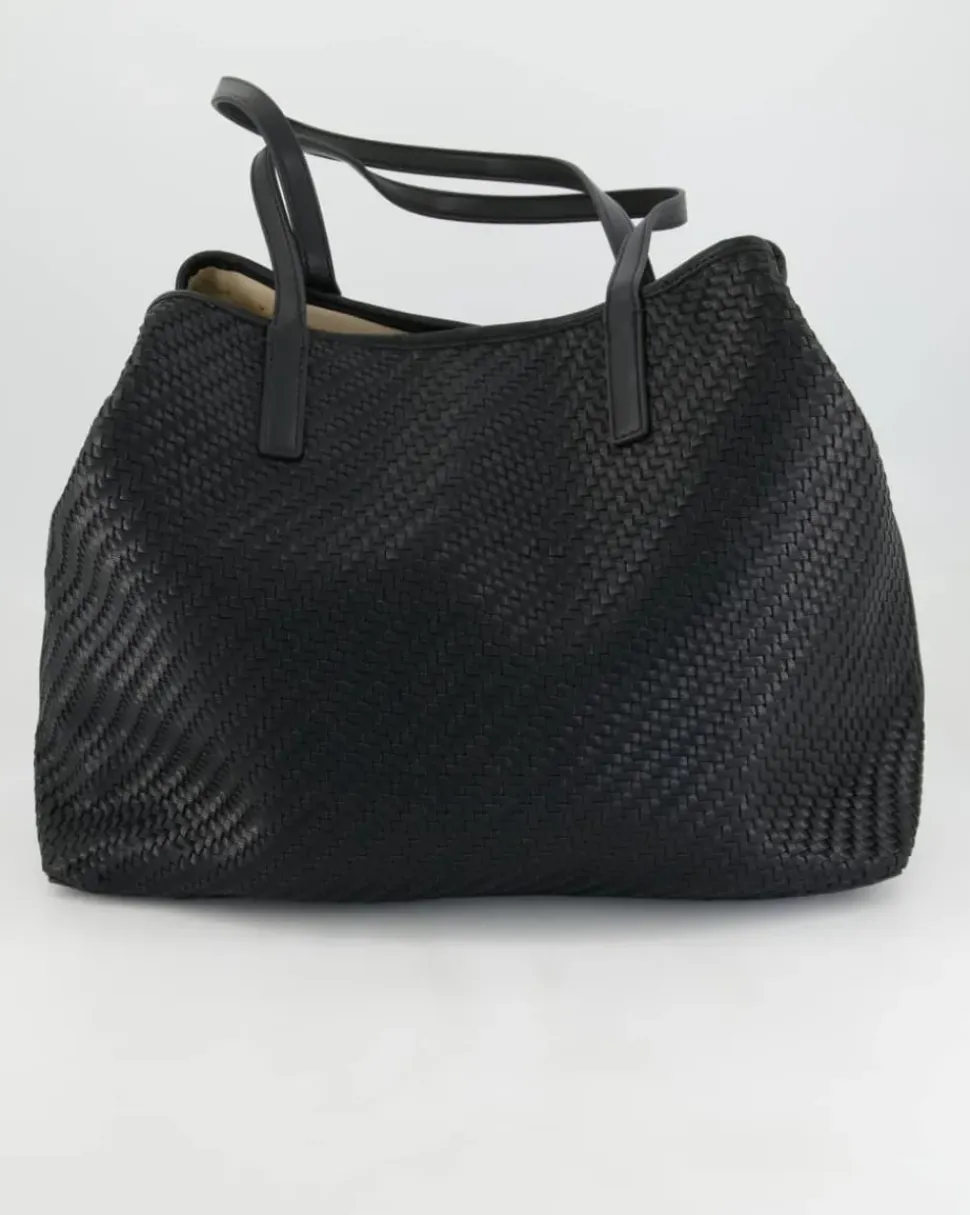 Vikki II Large 2 in 1 Tote Handtasche in Schwarz