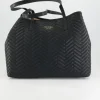Vikky II Large 2 in 1 Tote Handtasche in Schwarz