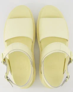 Voss Mono Sandalen in Gelb