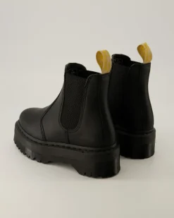 V 2976 Quad Chelsea Boots in Schwarz