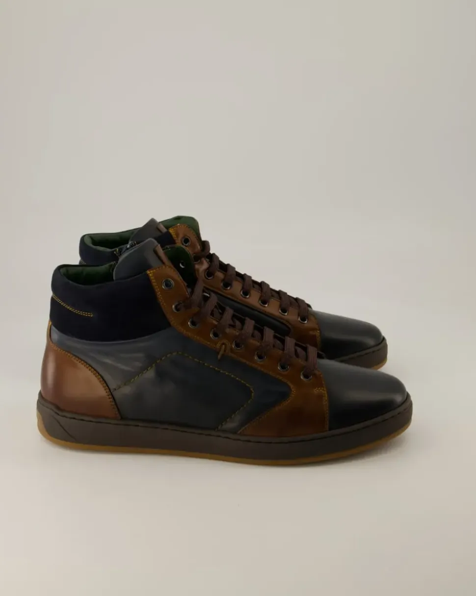 V20117 Schnürschuhe in Blau