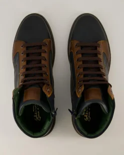 V20117 Schnürschuhe in Blau