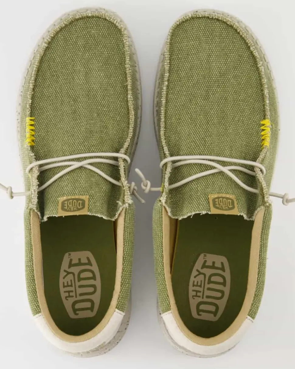 Wally Coastline Slipper in Grün