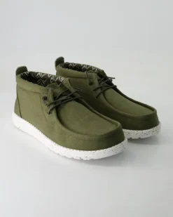 Wally Mid Sneaker in Grün