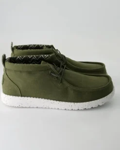 Wally Mid Sneaker in Grün