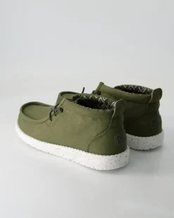 Wally Mid Sneaker in Grün