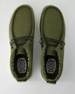Wally Mid Sneaker in Grün