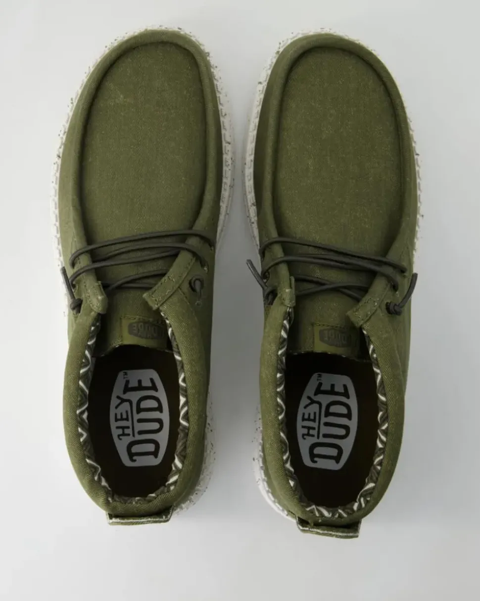 Wally Mid Sneaker in Grün