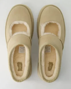 W Bea Mary Jane Pantoletten in Beige