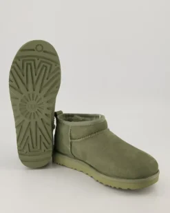 W Classic Ultra Mini Winterstiefel in Grün