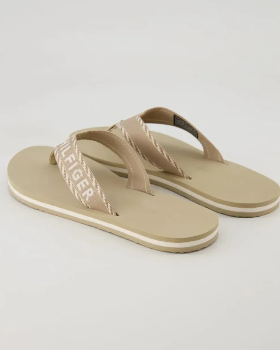 Webbing Zehentrenner in Beige