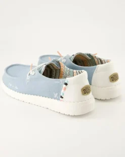 Wendy Boho Slipper in Blau