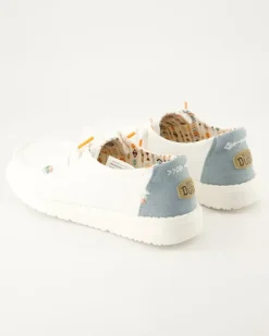 Wendy Boho Slipper in Weiß