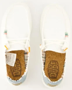 Wendy Boho Slipper in Weiß