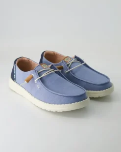 Wendy Chambray Sneaker in Blau