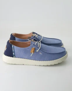 Wendy Chambray Sneaker in Blau