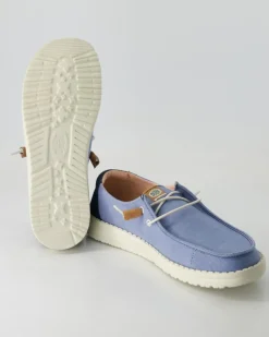 Wendy Chambray Sneaker in Blau