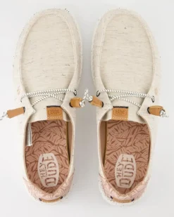 Wendy Heathered Slipper in Beige
