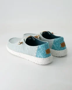 Wendy Heathered Sneaker in Blau
