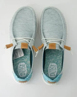 Wendy Heathered Sneaker in Blau