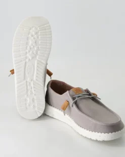 Wendy Washed Sneaker in Grau
