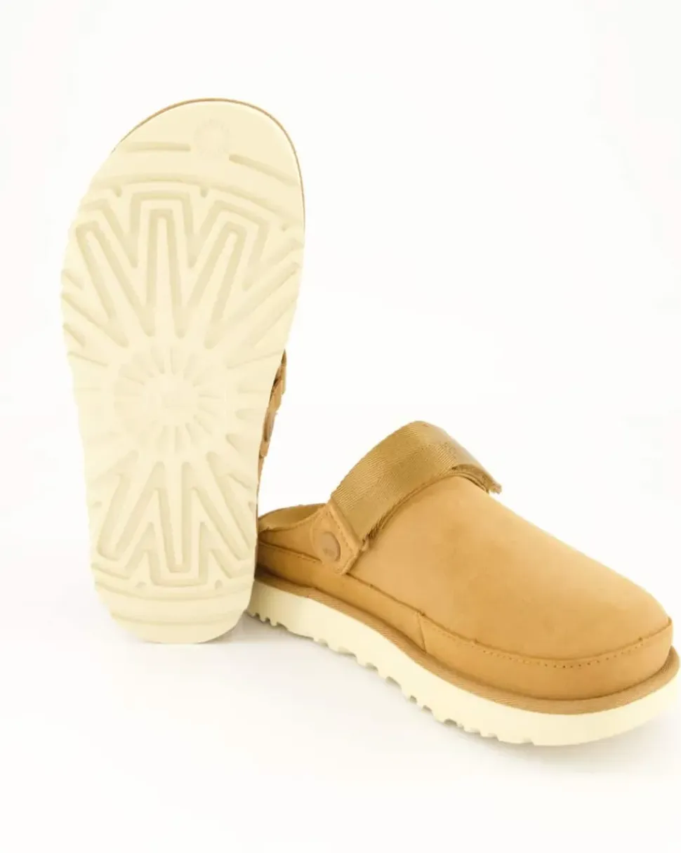 W GOLDENSTAR CLOG Pantoletten in Braun