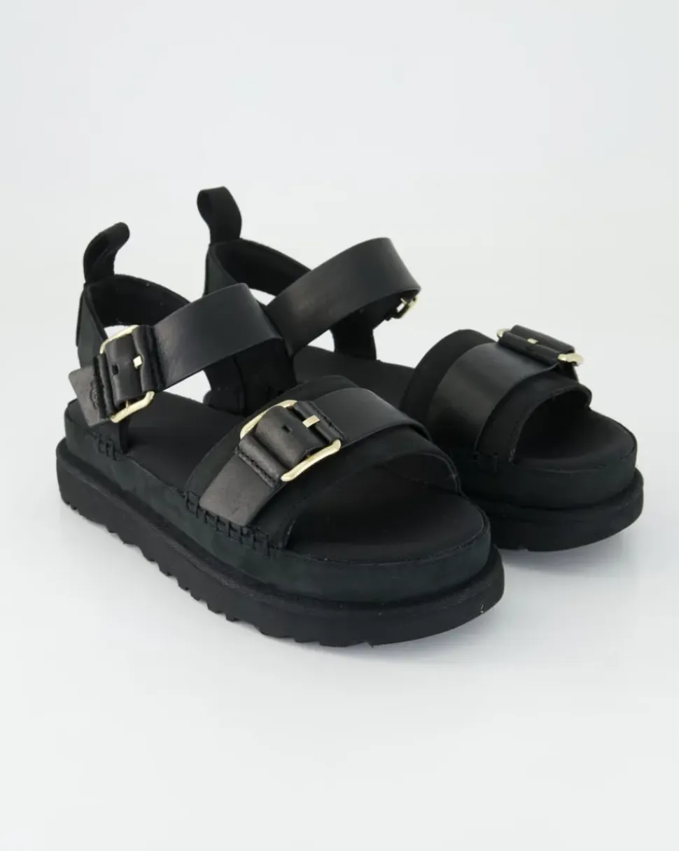 W Goldenstar Villa Sandalen in Schwarz