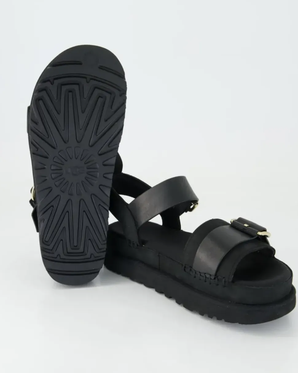 W Goldenstar Villa Sandalen in Schwarz
