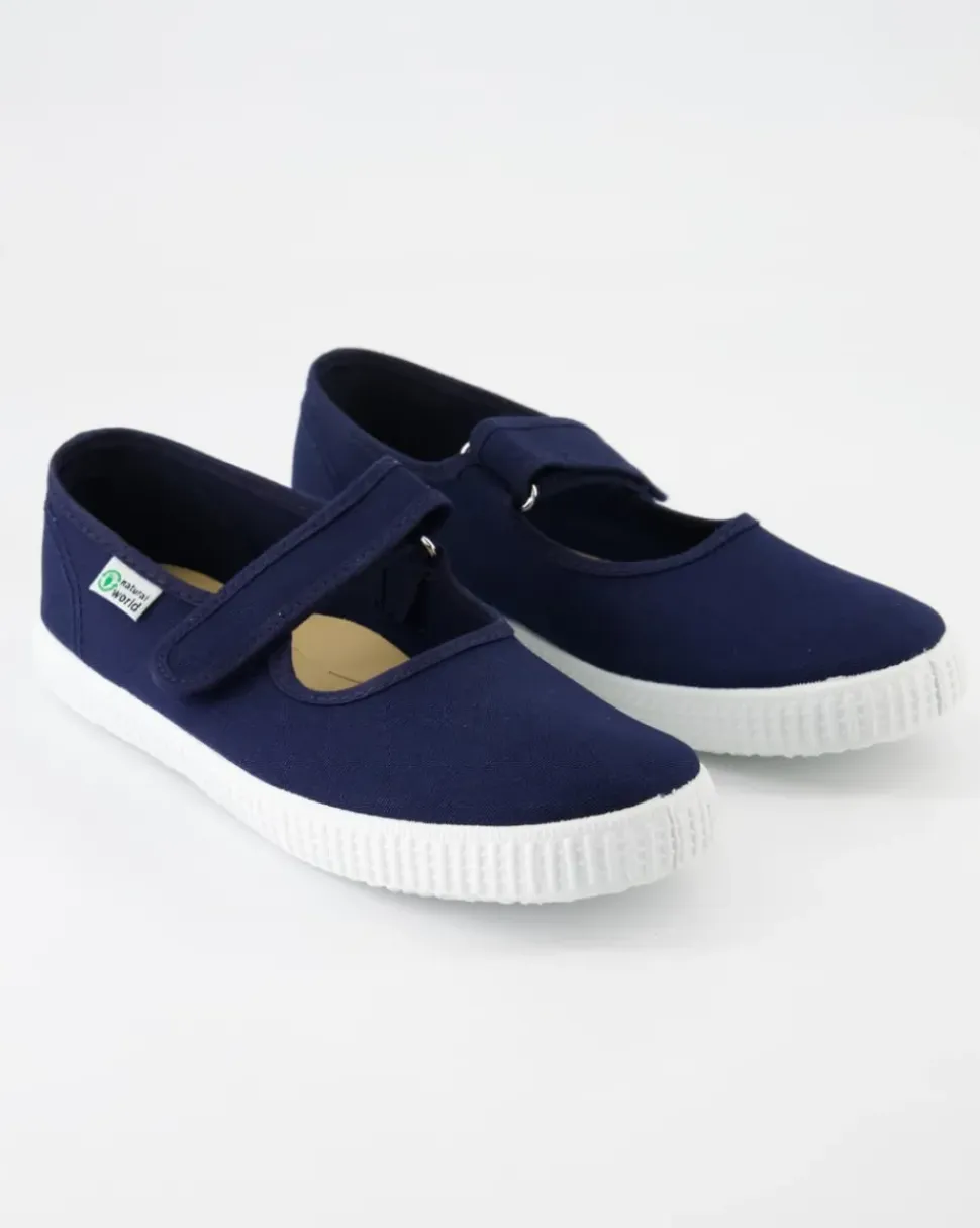 W56000 Hausschuhe in Blau