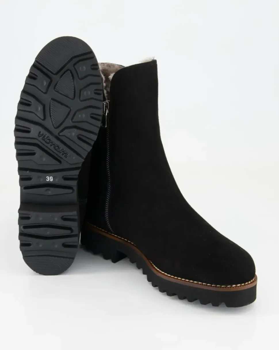 7264-103 Winterstiefel in Schwarz