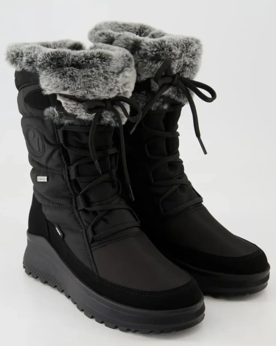 24-8719 Winterstiefel in Schwarz