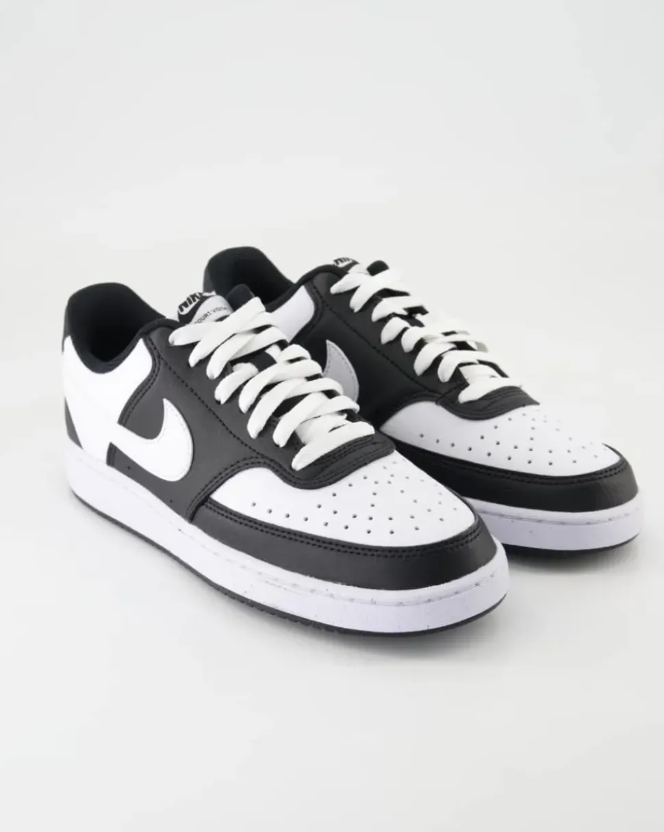 W Nike Court Vison Lo Sneaker in Schwarz