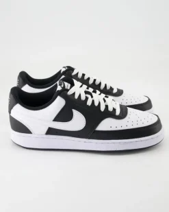 W Nike Court Vison Lo Sneaker in Schwarz