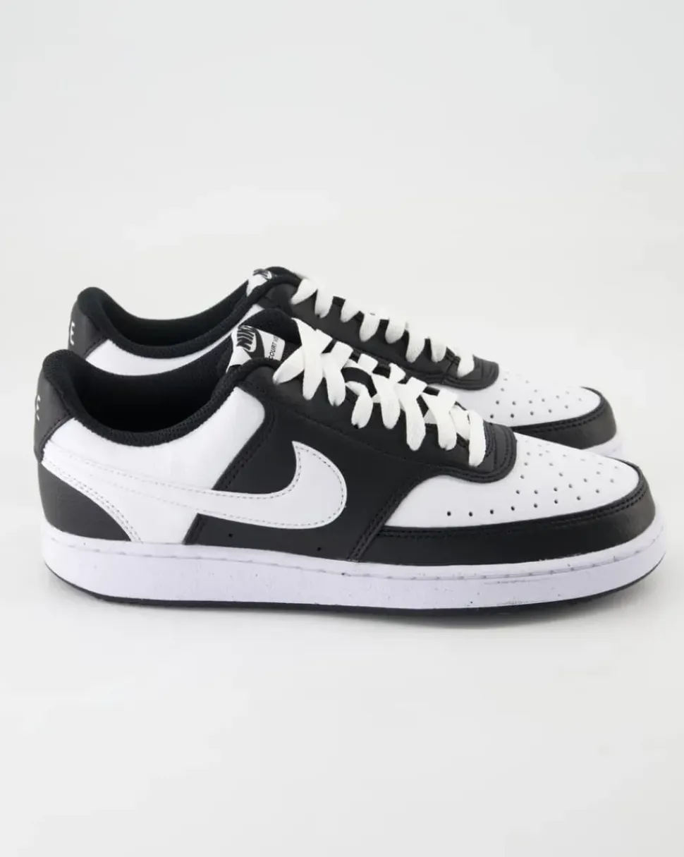 W Nike Court Vison Lo Sneaker in Schwarz