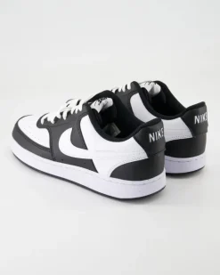 W Nike Court Vison Lo Sneaker in Schwarz