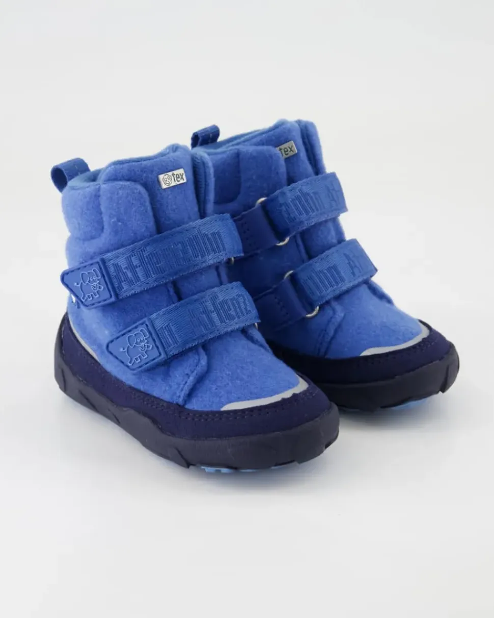 Wolle Comfy Stiefel in Blau