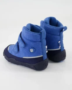 Wolle Comfy Stiefel in Blau