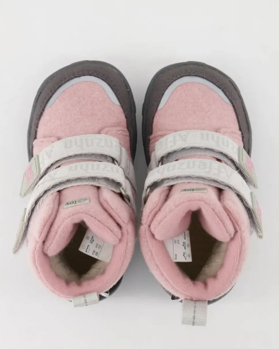 Wolle Comfy Winterstiefel in Rosa