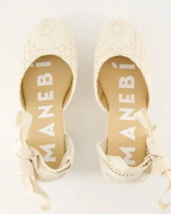 Yucatan Wedges in Beige