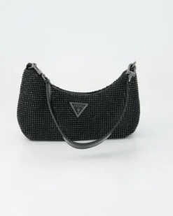 Zalina Mini Top Zip Shldr Bag Umhängetasche in Schwarz