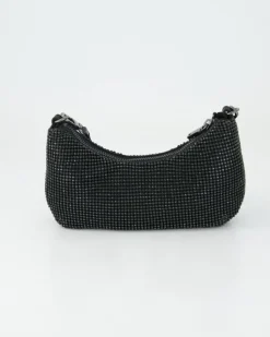 Zalina Mini Top Zip Shldr Bag Umhängetasche in Schwarz