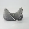 Zalina Mini Top Zip Shldr Bag Umhängetasche in Silber